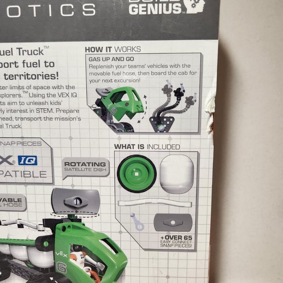 NEW VEX Robotics Fuel Truck by HEXBUG Robot Engineering STEM Building Toy Kit Re - Picture 6 of 8
